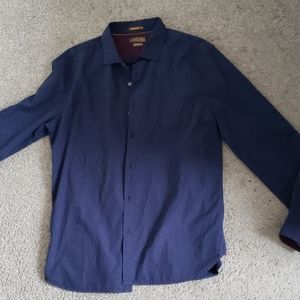 Denim and Flower Long sleeve button up